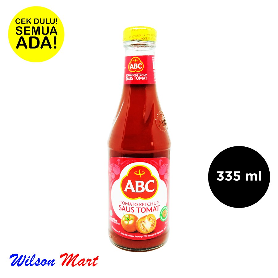 

ABC SAUS TOMAT 335 ML BOTOL