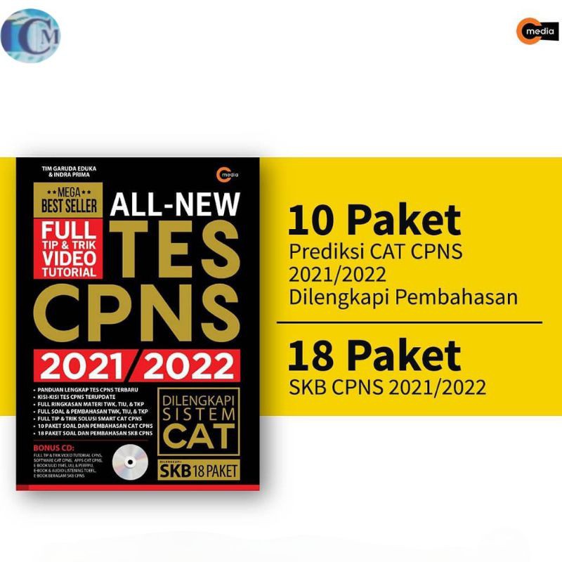 Buku Soal Cpns Terbaru All New Tes Cpns 2021 2022 Shopee Indonesia