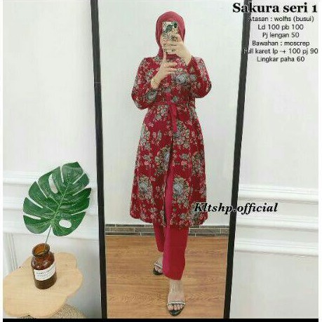 

ONE SET SAKURA SERI 1
