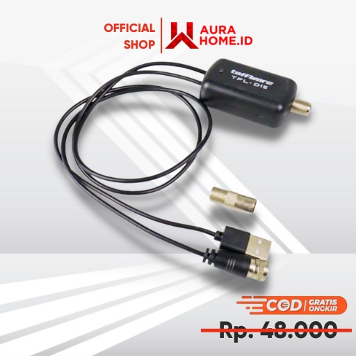 Penguat Sinyal Antena TV Amplifier Booster DVB-T2 / Antena Penguat Sinyal Tv Tp Tivi Televisi Digita