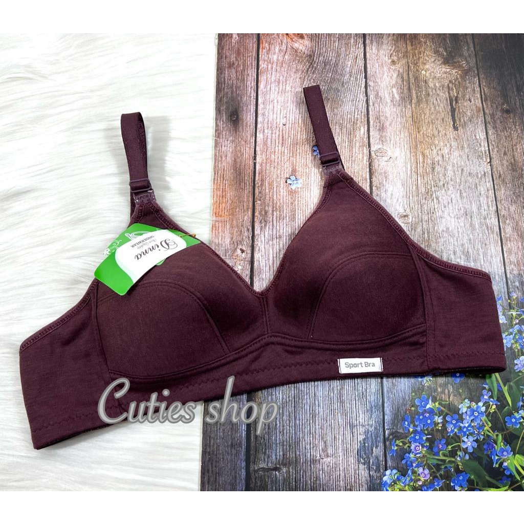 SPORT BRA DINA HARIAN UNTUK WANITA DEWASA, sz 34-46