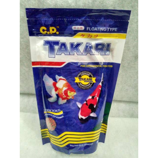 Makanan Ikan Hias Takari 250gr Pelet Kura Kura CP C P 250 gr gram 250g