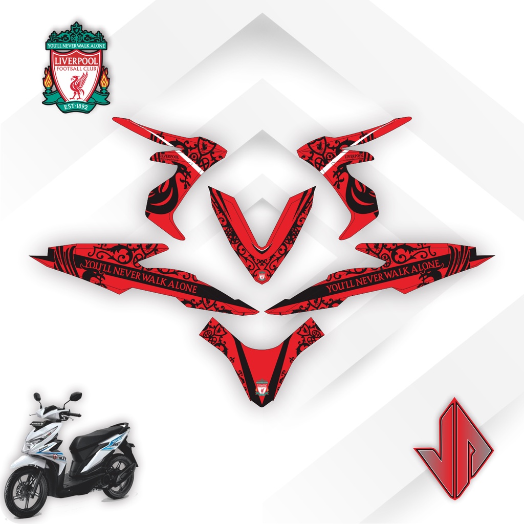 Decal Sticker / Stiker Beat Street FI 2016 2017 2018 2019 41 Liverpool