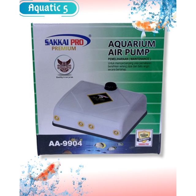 PROMO MURAH Pompa aquarium air pump SAKKAI PRO AA 9904