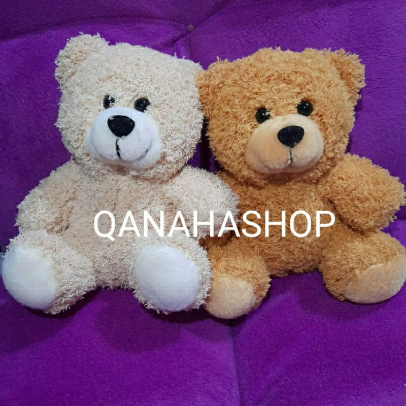 Grosir Boneka Premium Bear 15 Cm / Boneka Beruang Keriting / Boneka Buket / Bear Mini