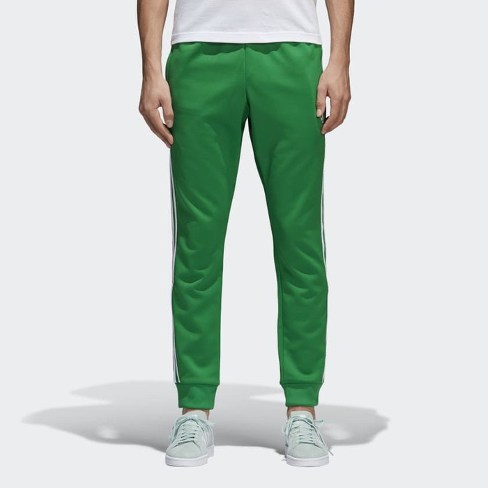 adidas track pants mens green