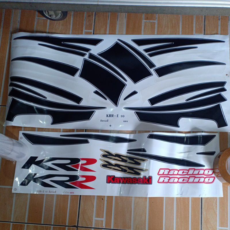 striping KRR E 10 striping SSR E 10 ninja R original Thailand
