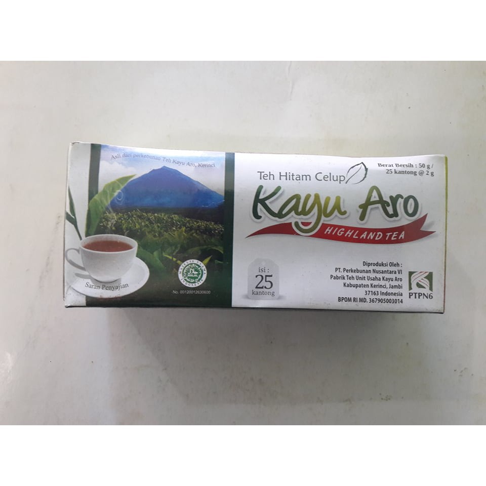 KAJOE ARO TEH CELUP 25 Kantong x2 GR