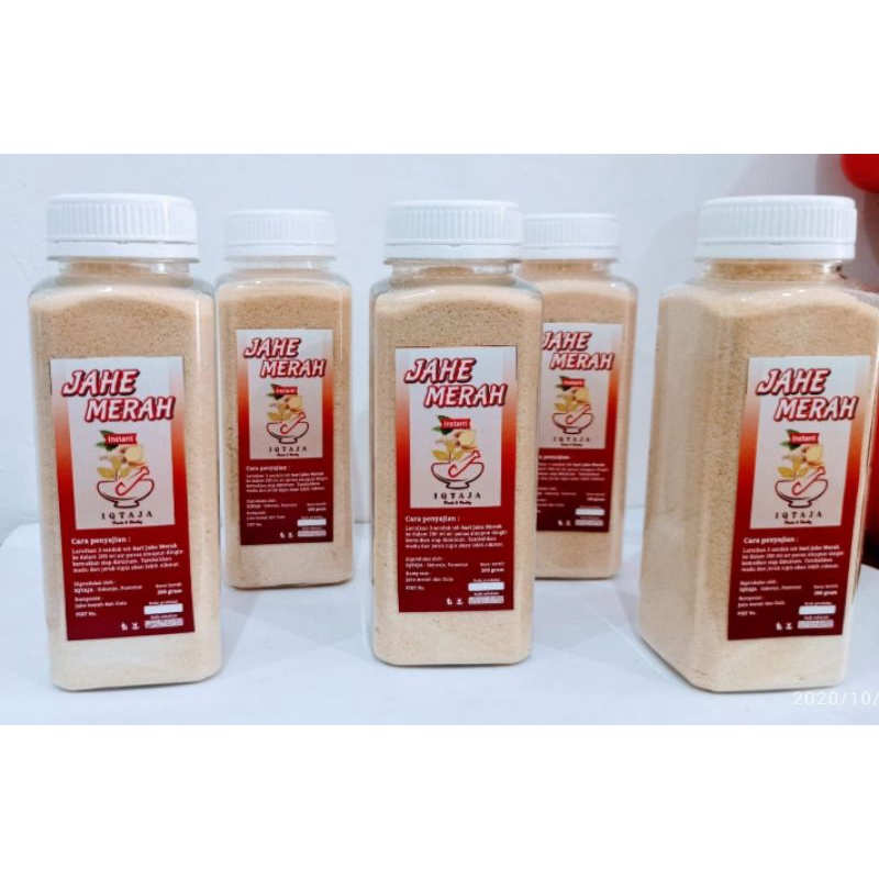 

jamu bubuk jahe merah