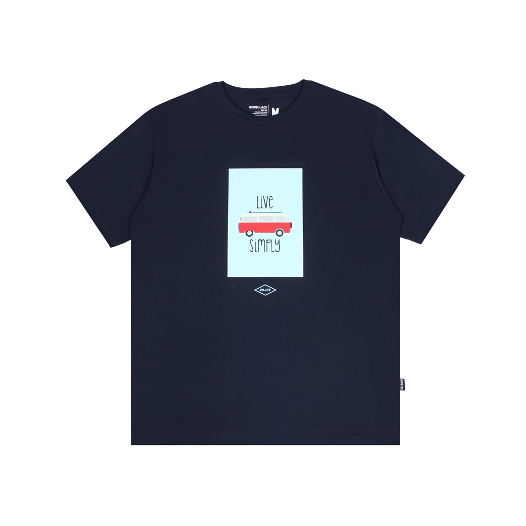 

Dobujack Tshirt Live Simply Navy Tees
