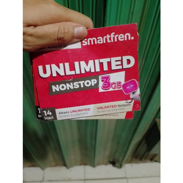Perdana Smartfren unlimited nonstop 3gb