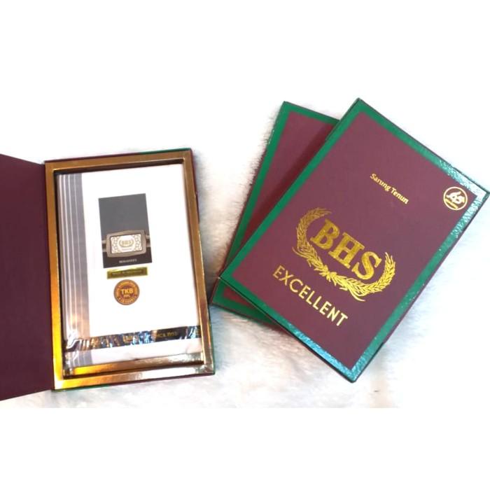 Sarung Bhs Putih Polos Mercericed Mesres Original Murah Premium (Asli)