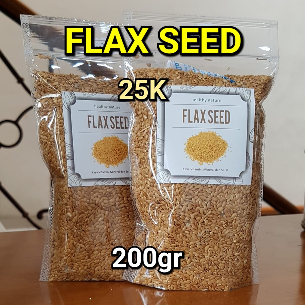 

Organic Flax Seed || Biji Rami Organik