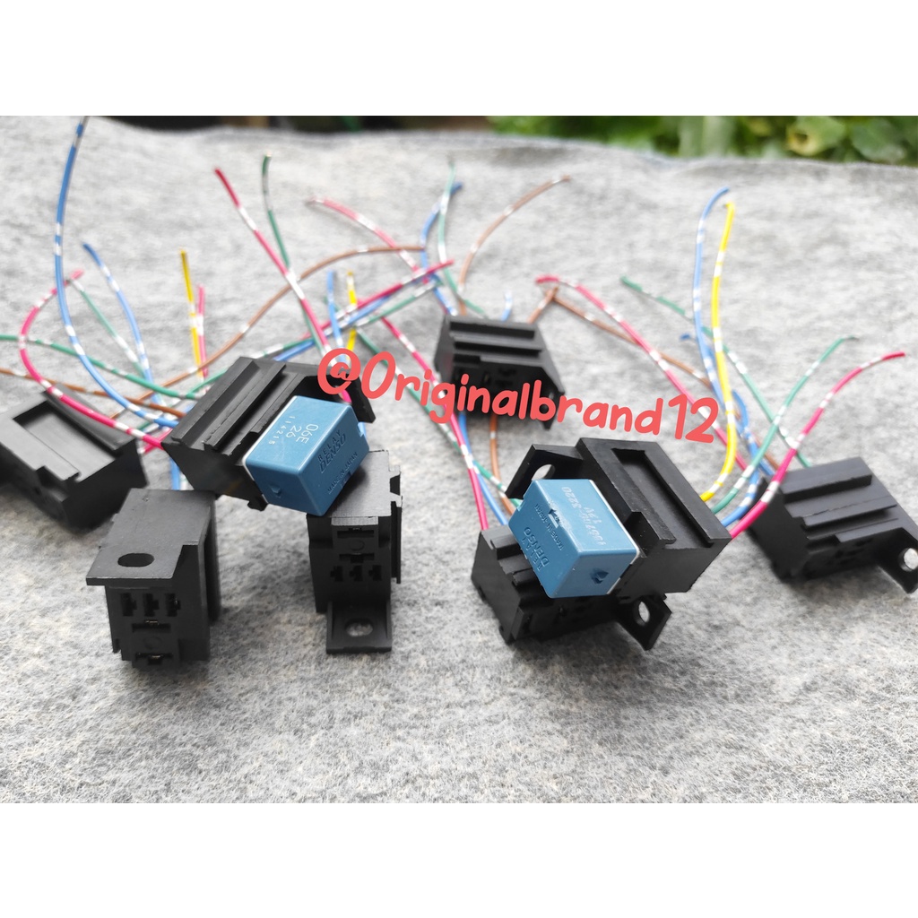 PNP Soket Relay DENSO NAIS mitusuba omron 4 Kaki gandeng - Soket Relay Mini K4