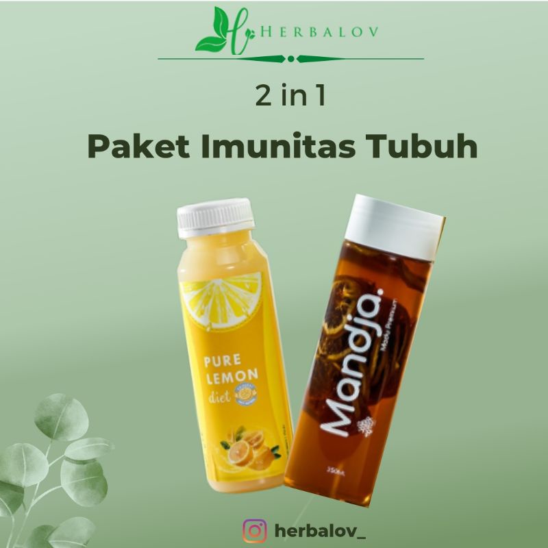

Paket Imunitas Tubuh Lemon + Madu Untuk Kesehatan Keluarga / Paket Herbalov Pure Lemon Diet dan Madu Mandja