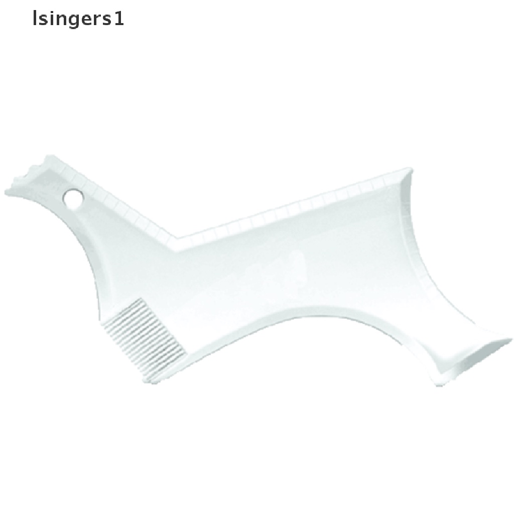 (lsingers1) Sisir Transparan Pembentuk Jenggot Pria