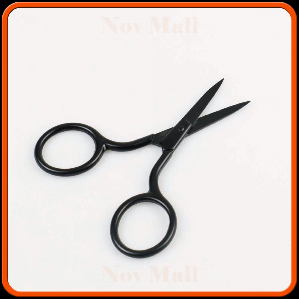 Gunting Alis Mata Eyebrow Trimmer Scissor Stainless Steel -BY083