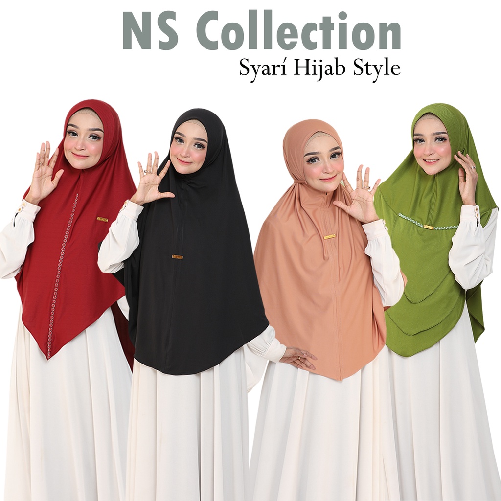 Hijab Khimar Syar'i Jumbo - NS Collection