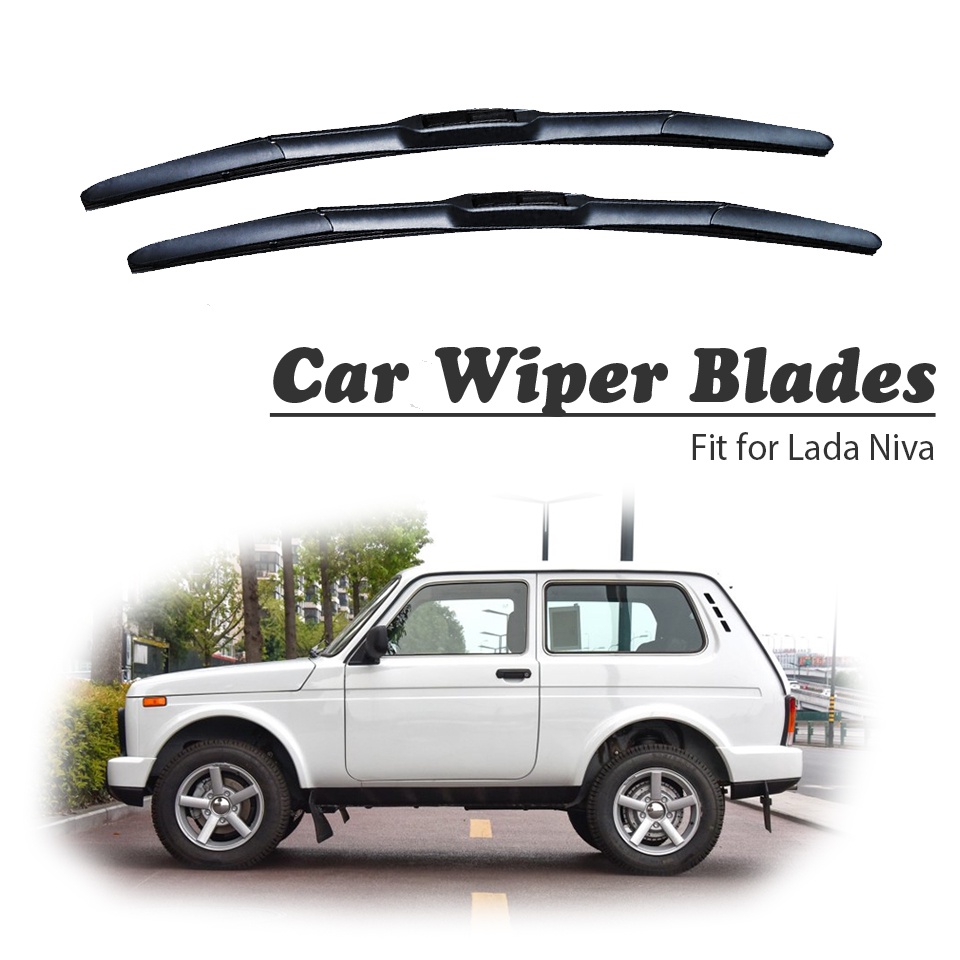 1 Set Karet Wiper Kaca Depan Mobil Untuk Lada Niva 2012 2011 2010 2009-2002