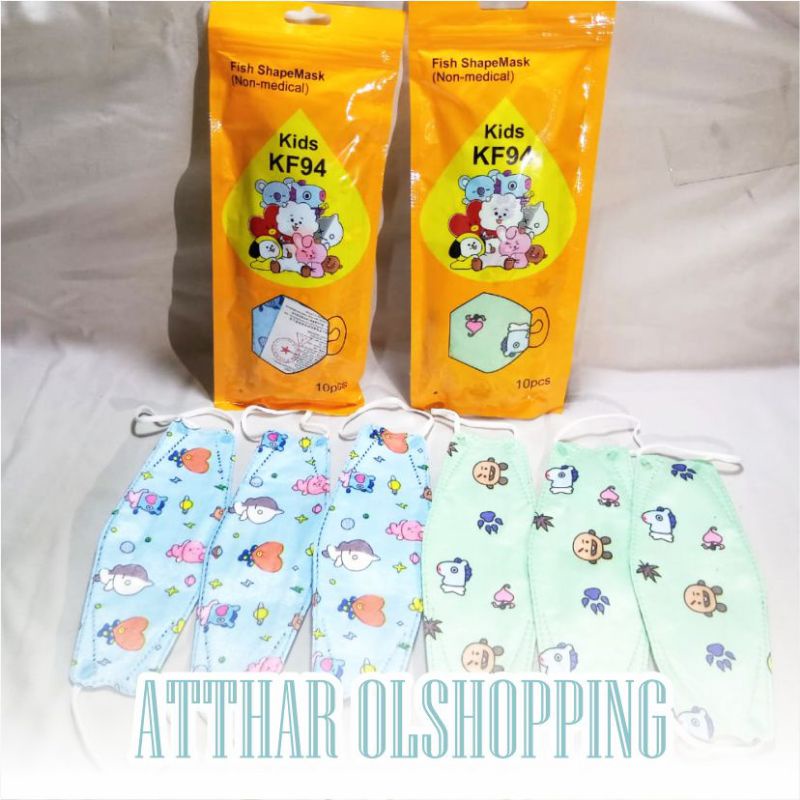 

MASKER KF94 ANAK ECER Motif/ Masker KF94 Anak/ Masker KF94 4ply