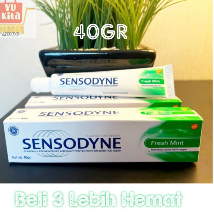 ➶Best Product YFNSP Sensodyne 40gr / Sensoden / Sensodent / Odol Pasta Gigi 95 Stock Banyak