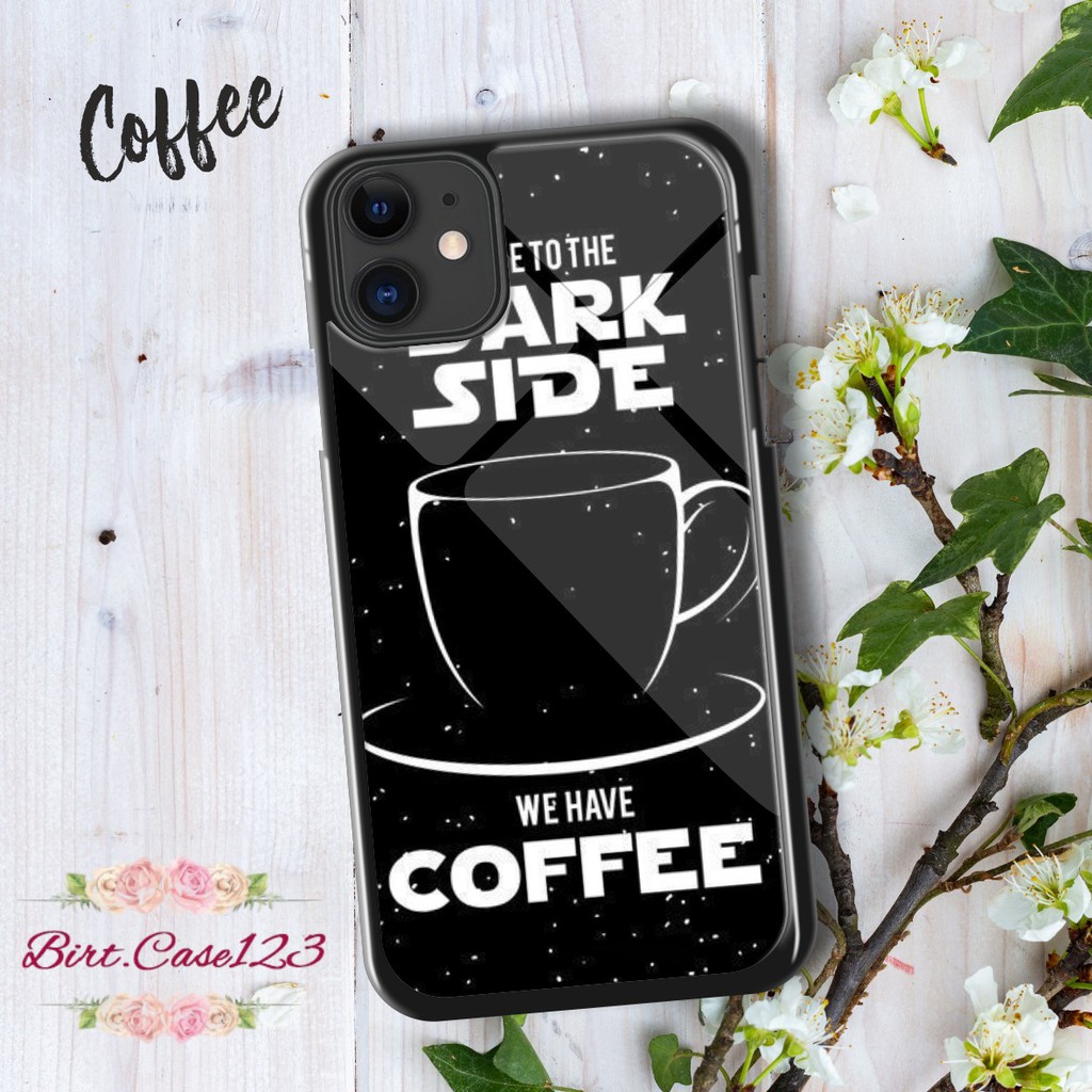 Hardcase 2D glossy COFFEE REALME 1 3 3i 3 LITE 5 5i 5s 6 X pro BC2117