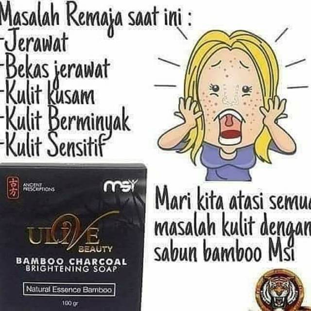 SABUN BAMBOO MSI ORIGINAL
