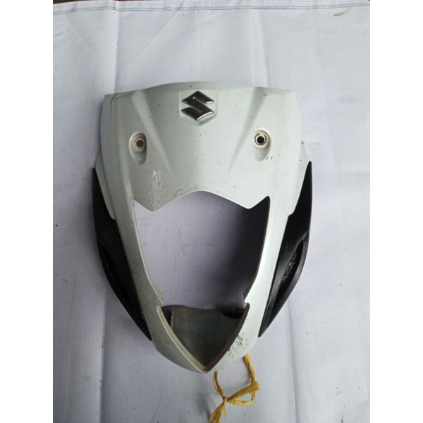 body tameng cover headlamp lampu depan suzuki arashi 125