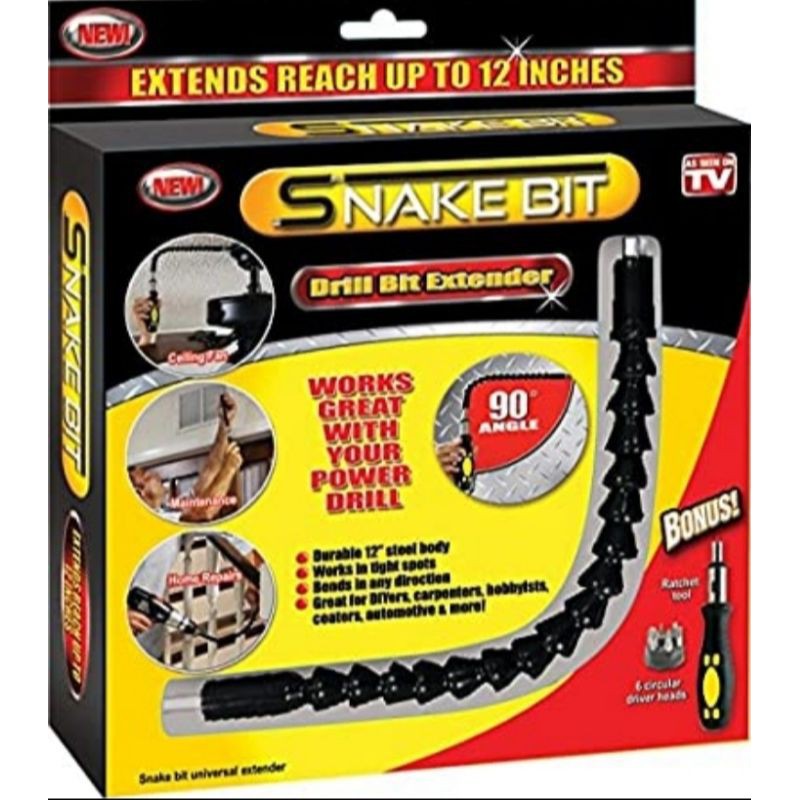 Snake Bit Drill Alat Obeng Bor Lengkap 90 Dengan Mata Obeng Alat Pertukangan Obeng Set Multifungsi