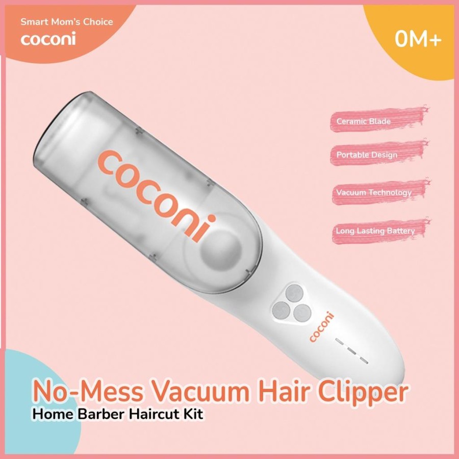 Coconi No Mess Vacuum Baby Hair Clipper