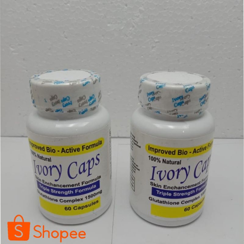 IVORY CAPS -INVORYCAPS-ASLI ORIGINAL OBAT HERBAL PEMUTIH BADAN