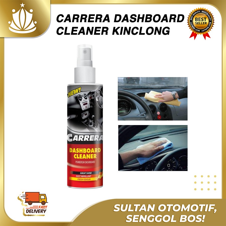 CARRERA Pembersih Jok, Doortrim, DASHBOARD CLEANER Germany Formula