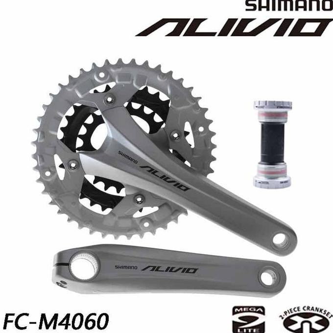lwd07 SHIMANO Alivio Crank HT2 48-36-26T Crank Alivio Hollowtech2 BCD104