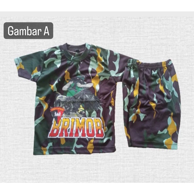 Baju Training Brimob Anak