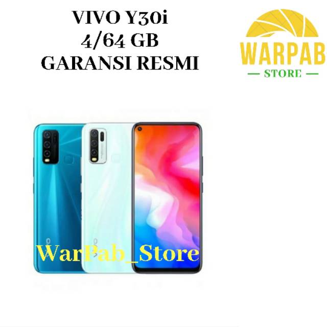 HP VIVO Y30i 4/64 GB - FIFO Y30 i RAM 4GB ROM 64GB GARANSI RESMI VIVO Y 30 i 1 TAHUN