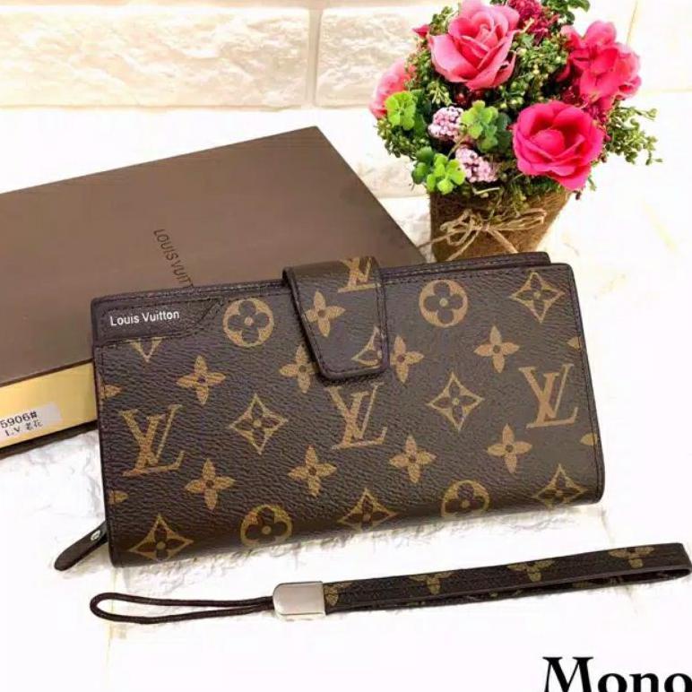 Dompet LV Wanita  Lipat Box Import / Dompet LV Wanita Premium Import 5901#