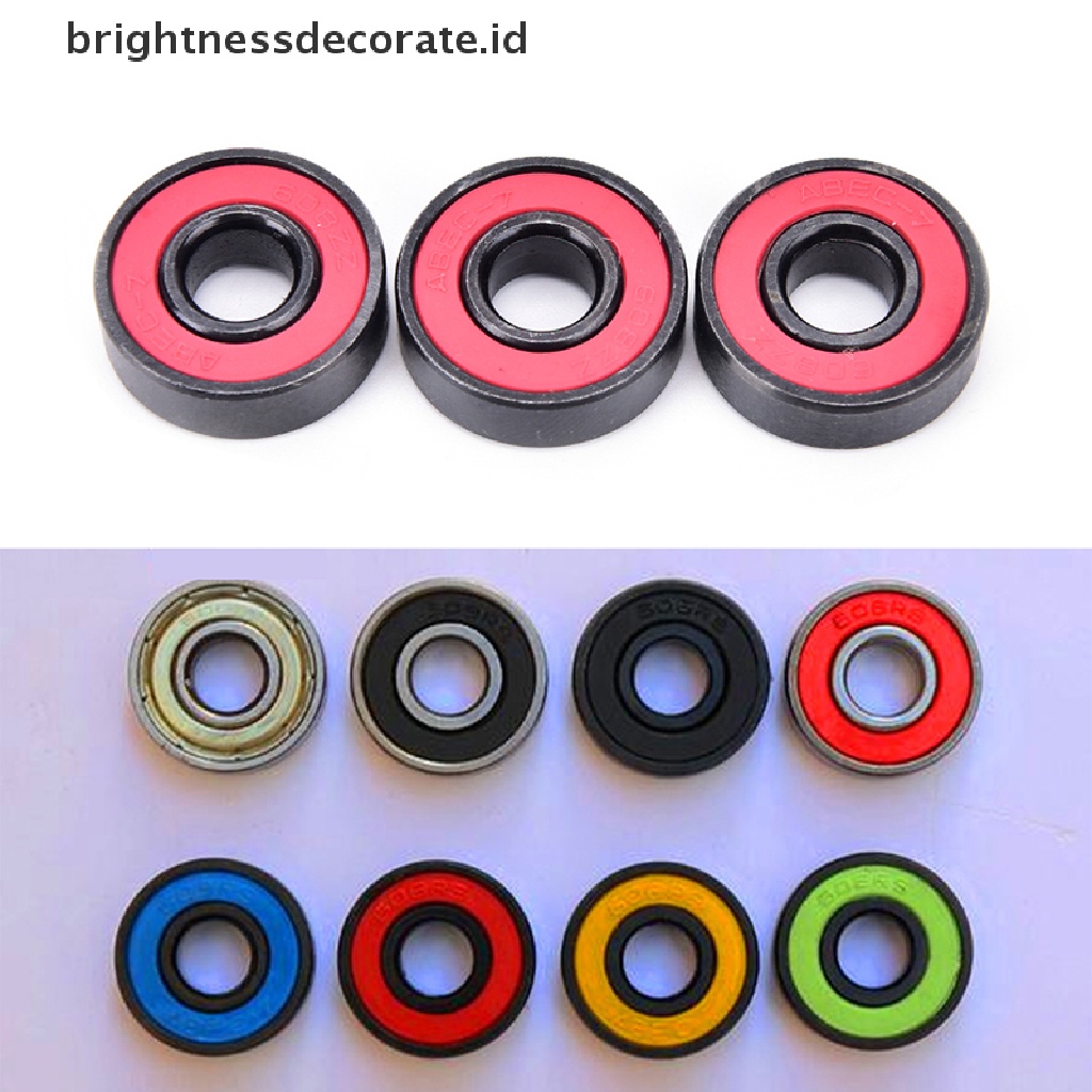 (Birth) 608rs Bola Bearing Keramik Untuk Fidget Spinner Skateboard