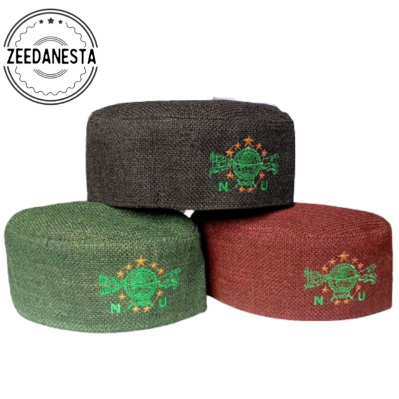 PECI GONI WARNA NU KOPIAH SONGKOK DEWASA HIJAU HITAM MERAH BAGUS KEREN