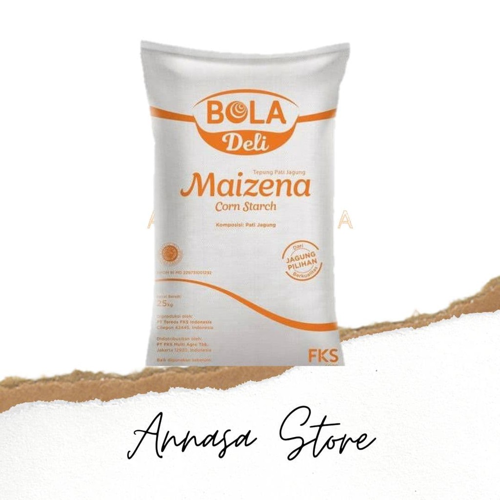

Tepung Maizena Merk Bola Deli Repack 250 gram