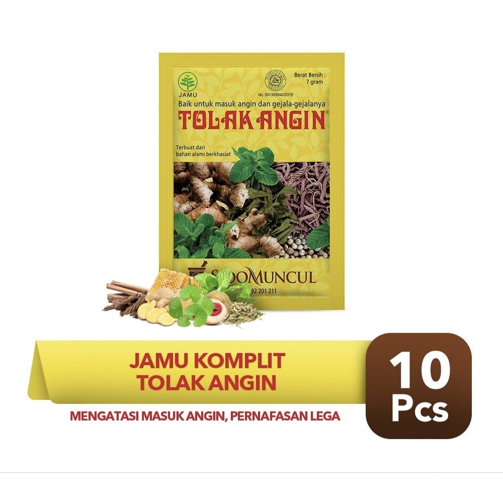 

Sido Muncul Jamu Tolak Angin 10's - Mengatasi Masuk Angin