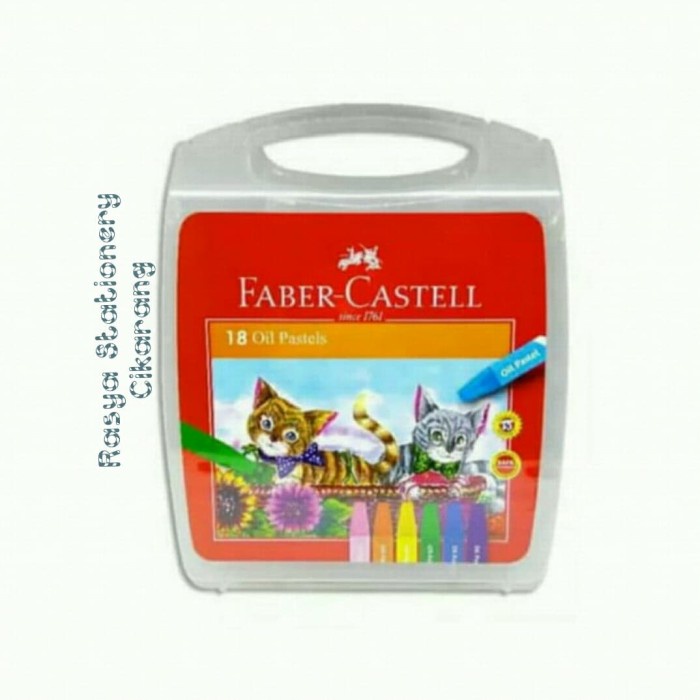 

Terlaris Faber - Castell Hexagonal Oil Pastel18 Warna / Crayon 18 Warna Gilaa!!!