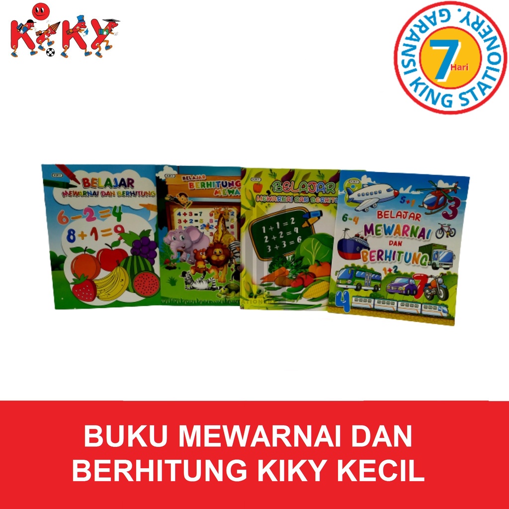 

BUKU MEWARNAI DAN MENGHITUNG KIKY KECIL / TANGGUNG