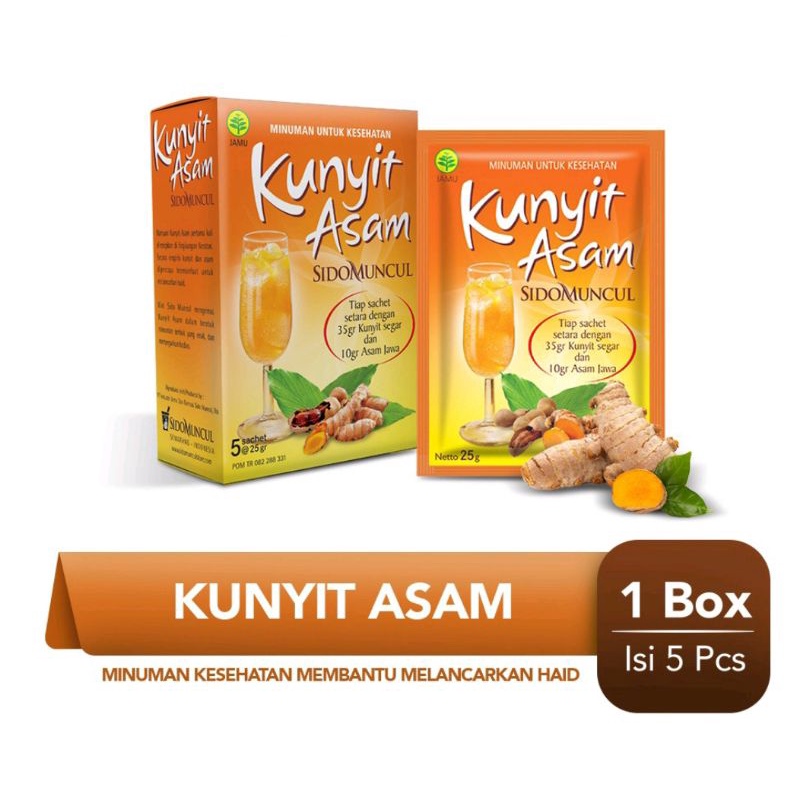 

Sidomuncul Kunyit Asam (5s @25gr)