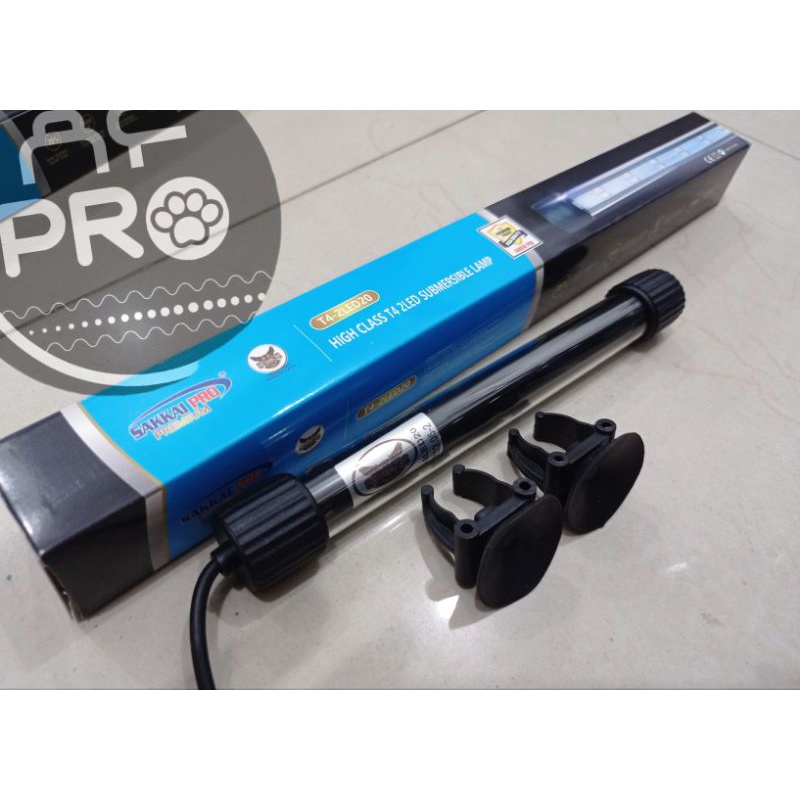 PROMO MURAH Lampu LED celup Aquarium SAKKAI PRO T4 2LED 20