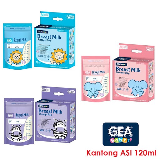 Makassar ! Breast Milk Storage / Kantong Asi Gea 120 ML