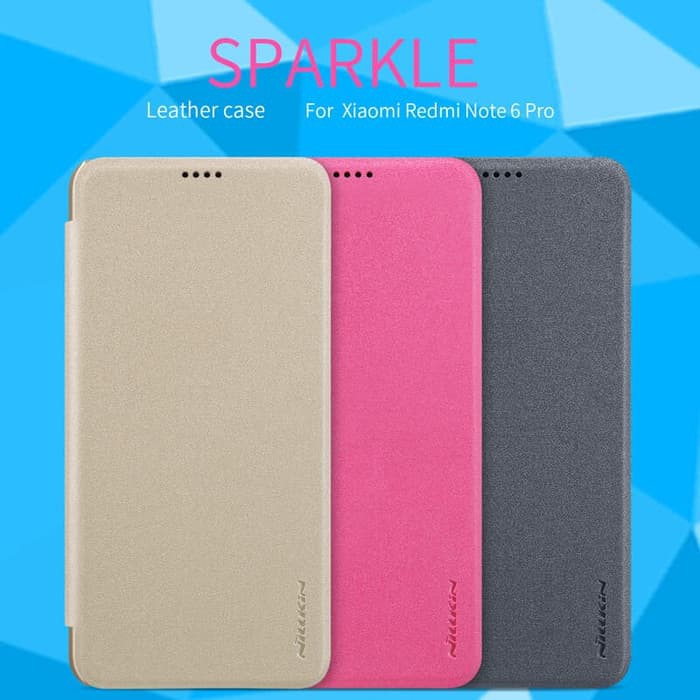 Xiaomi Redmi Note 6 Pro Flip Cover NILLKIN Sparkle Case