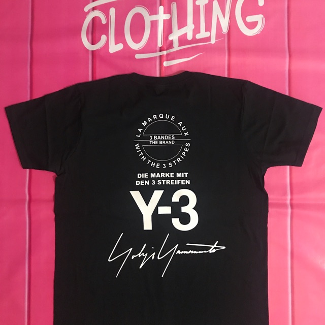 Y-3 YOHJI YAMAMOTO TEE / HYPE TEE / DOPE TEE