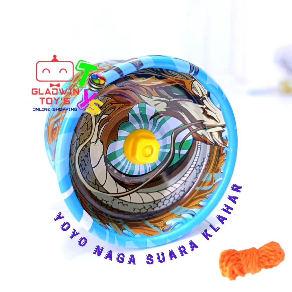 MAINAN YOYO MOTIF NAGA YO YO METAL