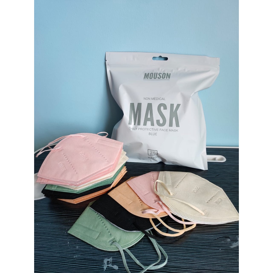 Masker  Mouson KN95 5ply Per Box  Isi 50 Pcs