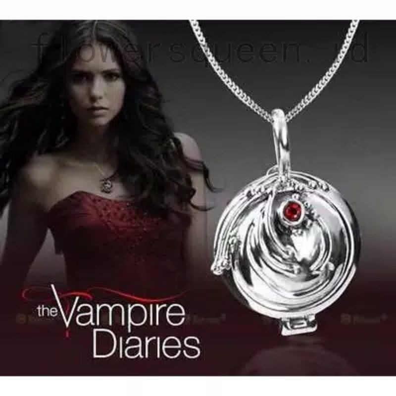 Kalung Rantai Vampire Diaries - Elena Gilbert Vintage Syle